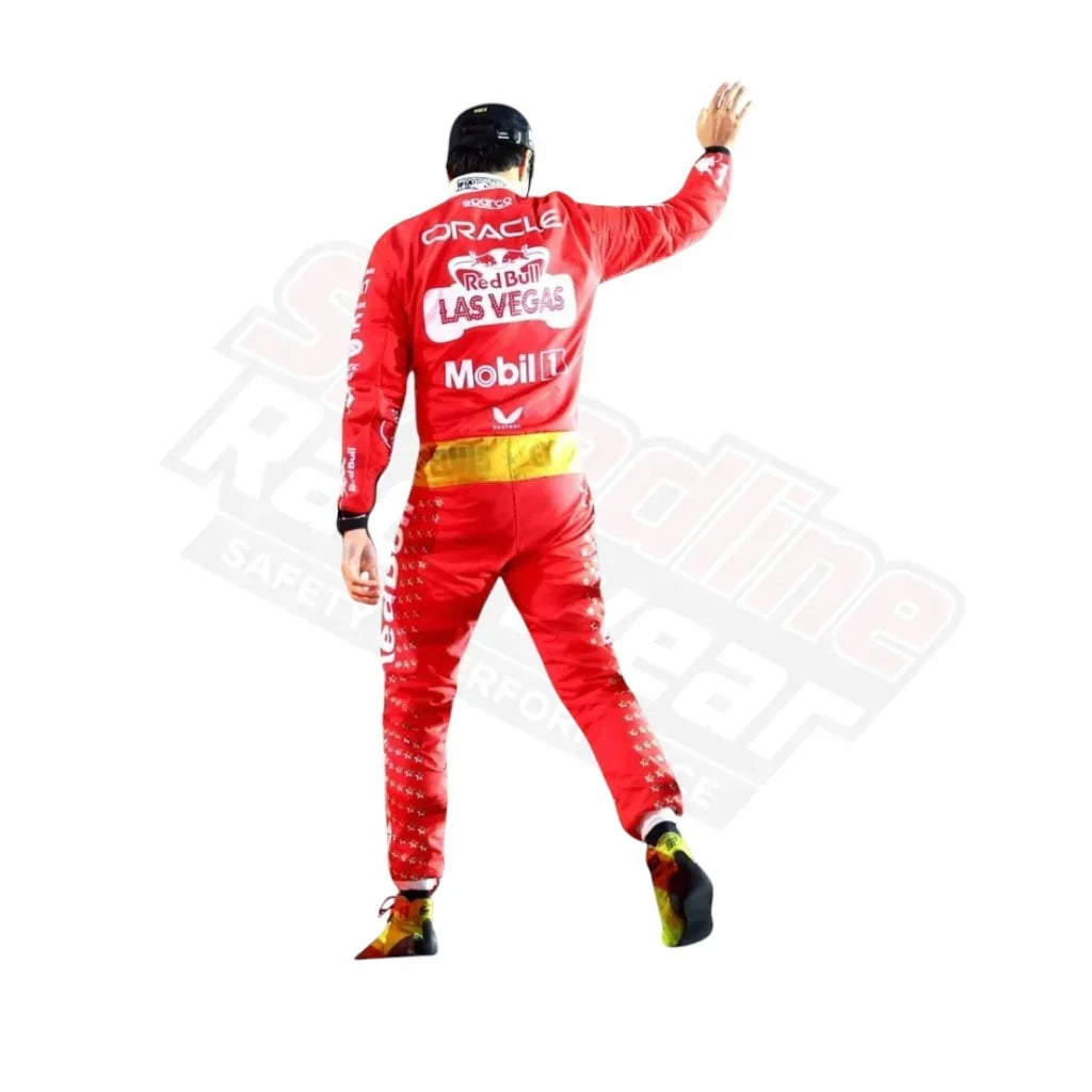 023 Las Vegas Grand Prix F1 suit back design
