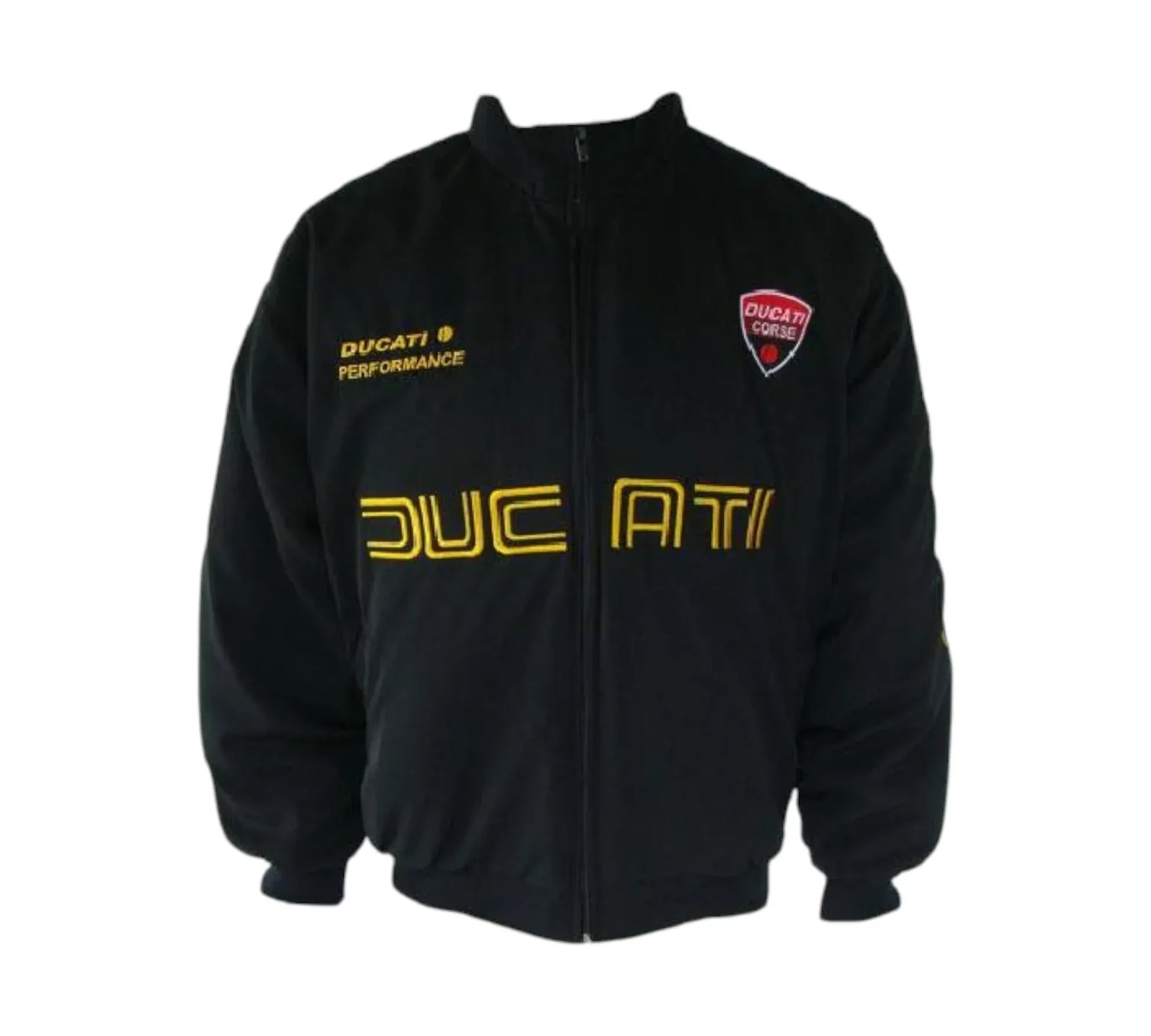 DUCATI CORSE PERFORMANCE ジャケット XLサイズ Ducati Corse Black Light Gray Jacket – SpeedLine Racewear