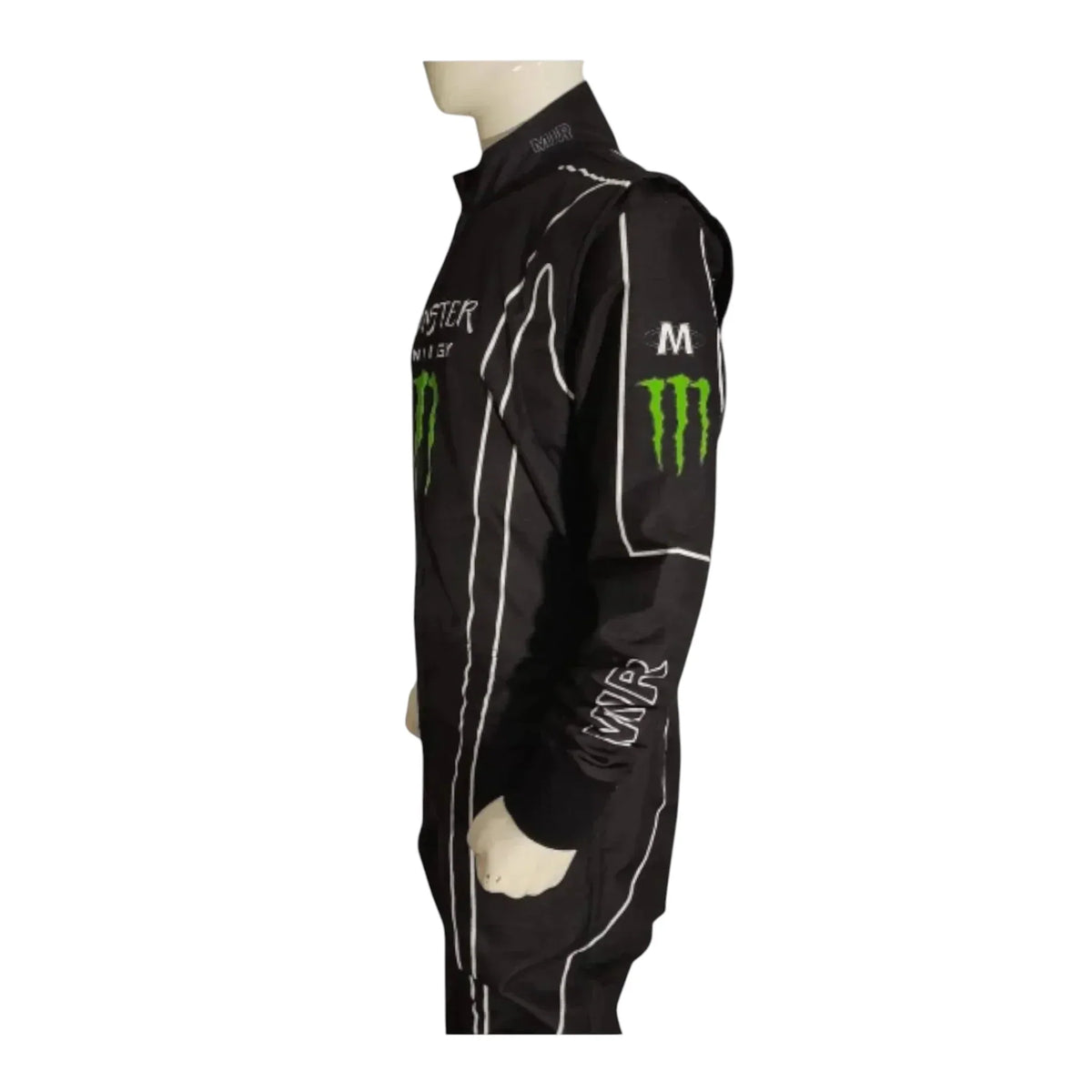 Professional karting suit display