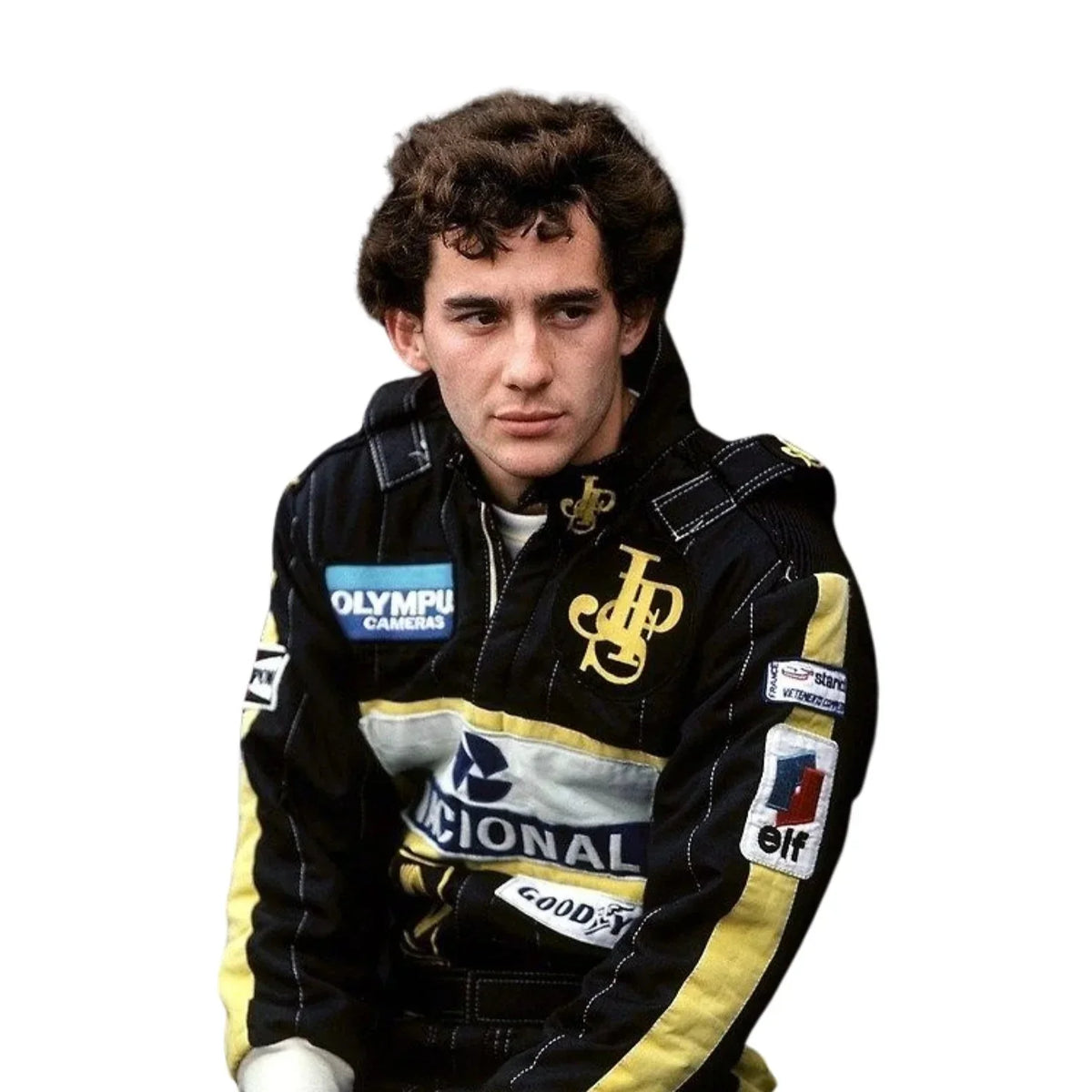 1985 Ayrton Senna F1 Racing Suit – Lotus Edition 7