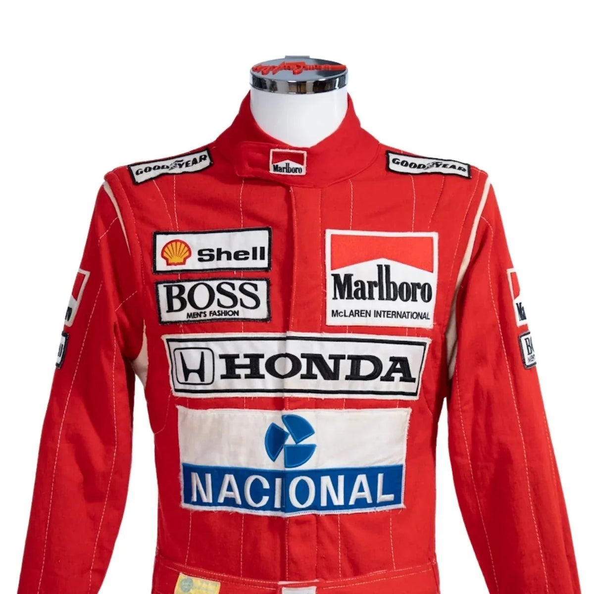 1988 Ayrton Senna McLaren F1 Racing Suit Replica 2