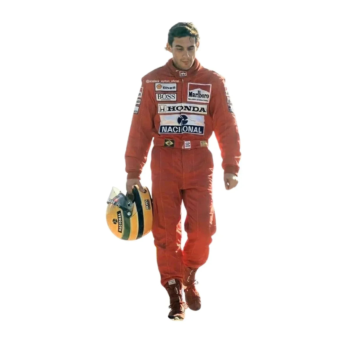 1991 Ayrton Senna United States GP F1 Racing Suit 2