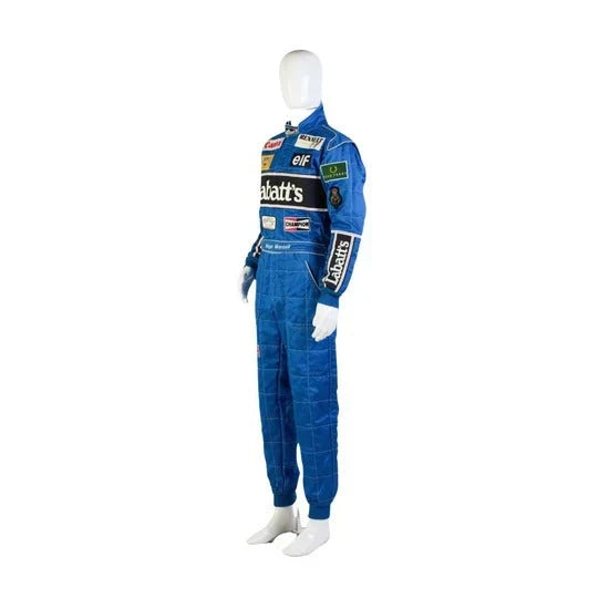 1992 Nigel Mansell Williams F1 Racing Suit Replica 2