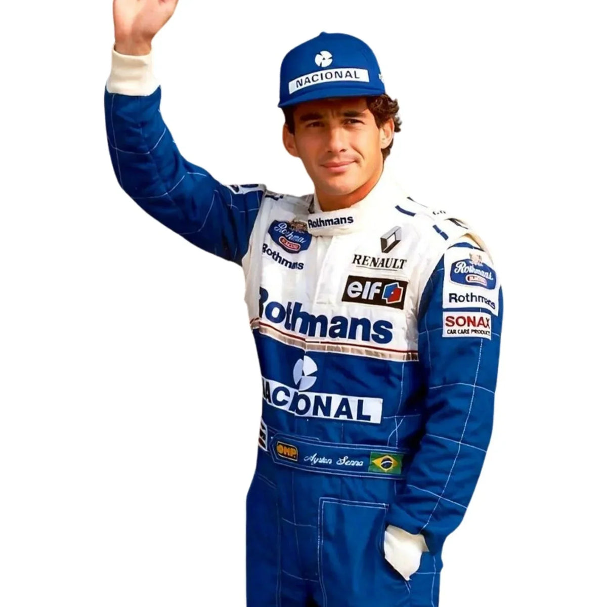 1994 Ayrton Senna Williams F1 Racing Suit Replica 5