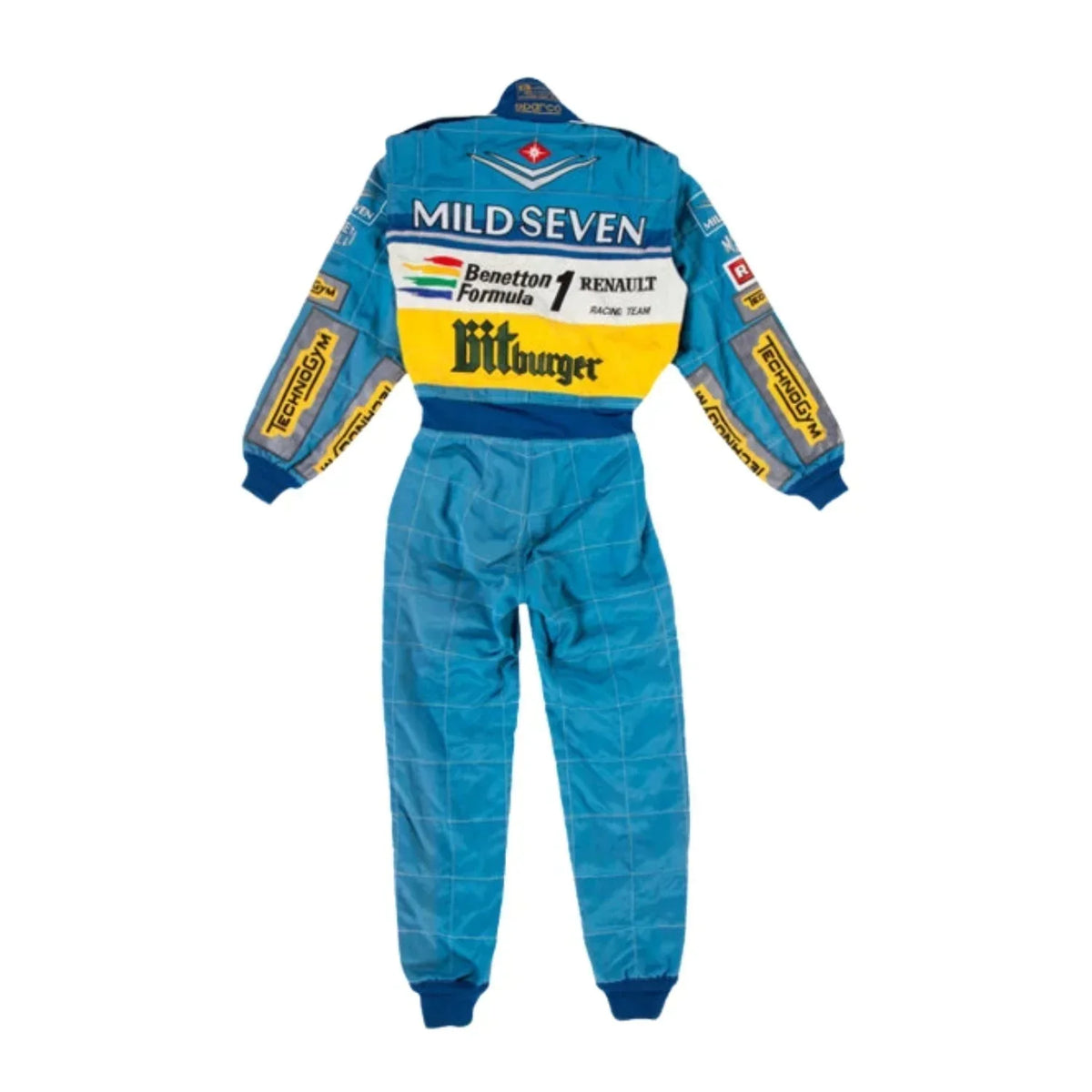 1995 Michael Schumacher Bitburger F1 Racing Suit 2