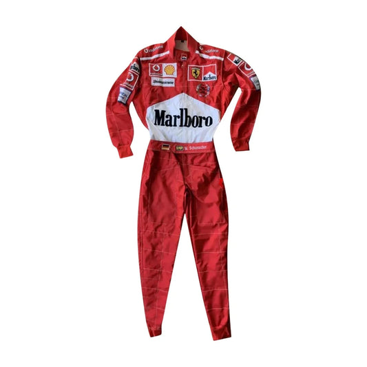 2005 Michael Schumacher Ferrari World Champion F1 Racing Suit
