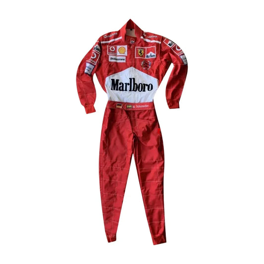 2005 Michael Schumacher Ferrari World Champion F1 Racing Suit