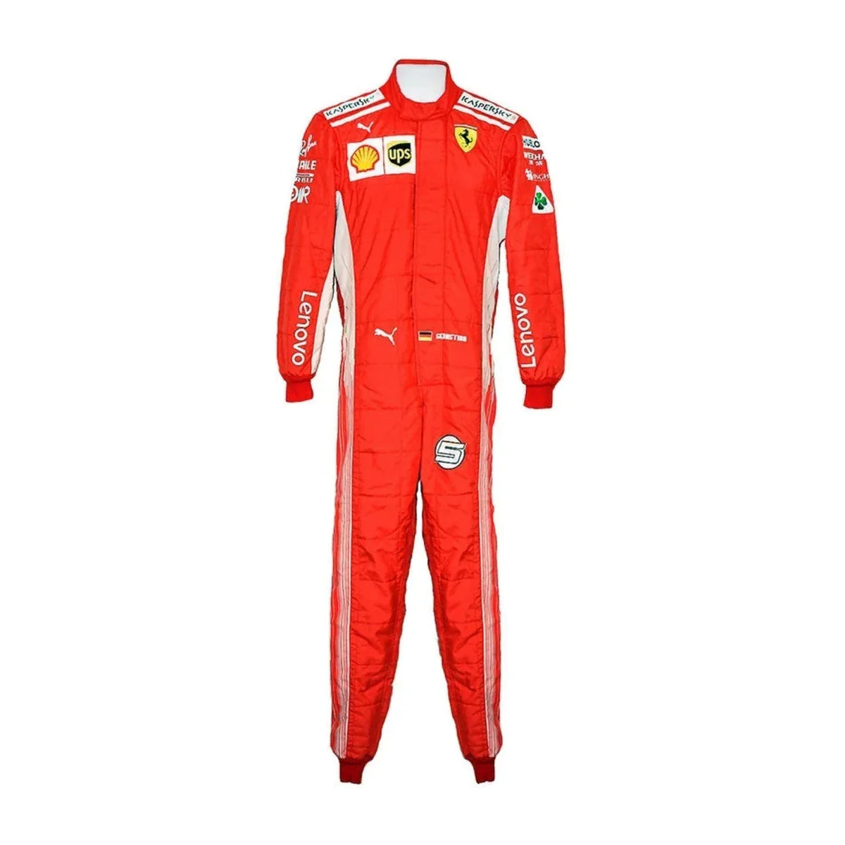 2018 Sebastian Vettel Ferrari F1 Racing Suit 1