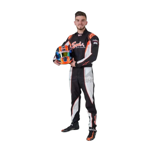 2018 Sodi Kart Sparco overall go kart racing suit