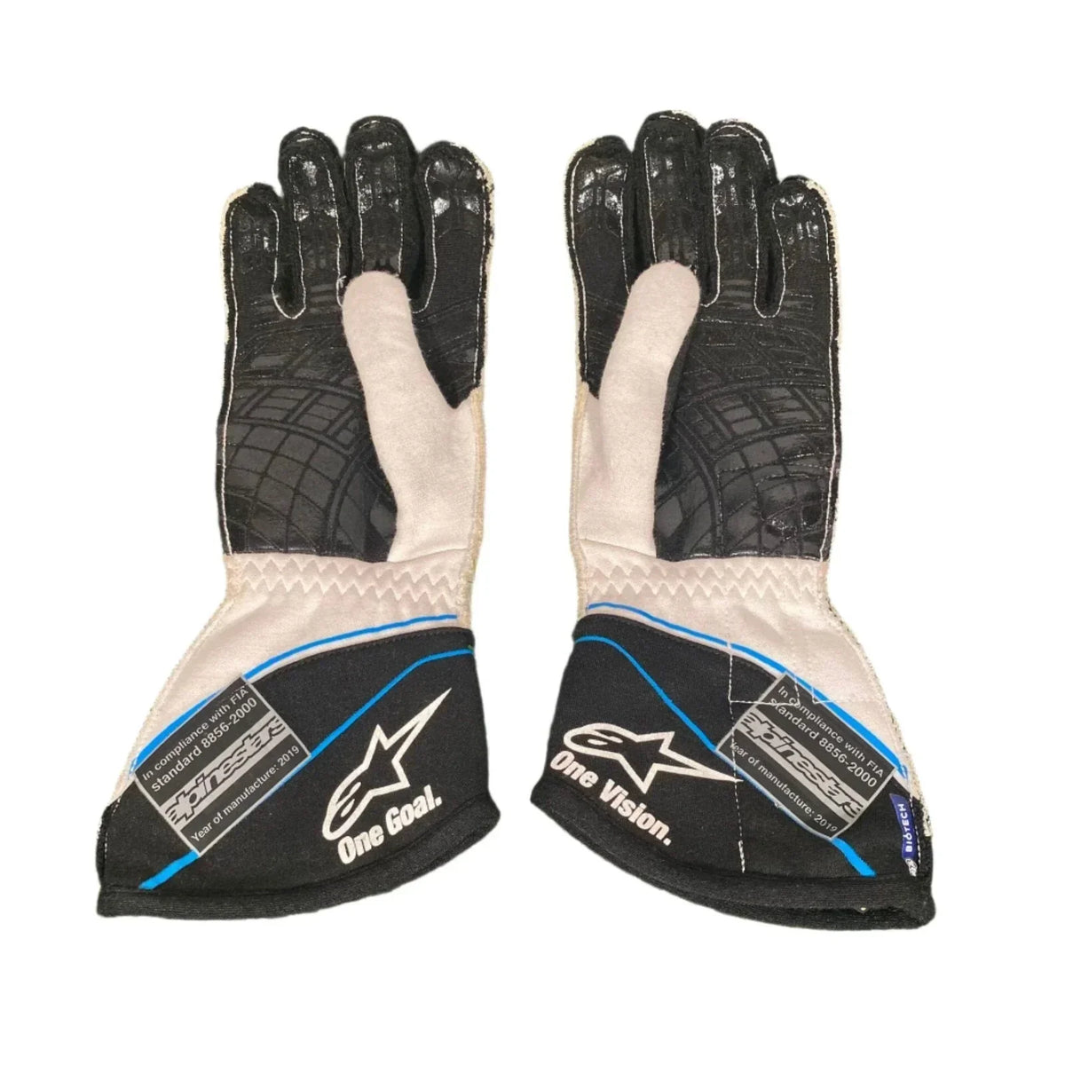 2019 George Russell Williams F1 Race Gloves Rookie Replica SpeedLine Racewear 5136511