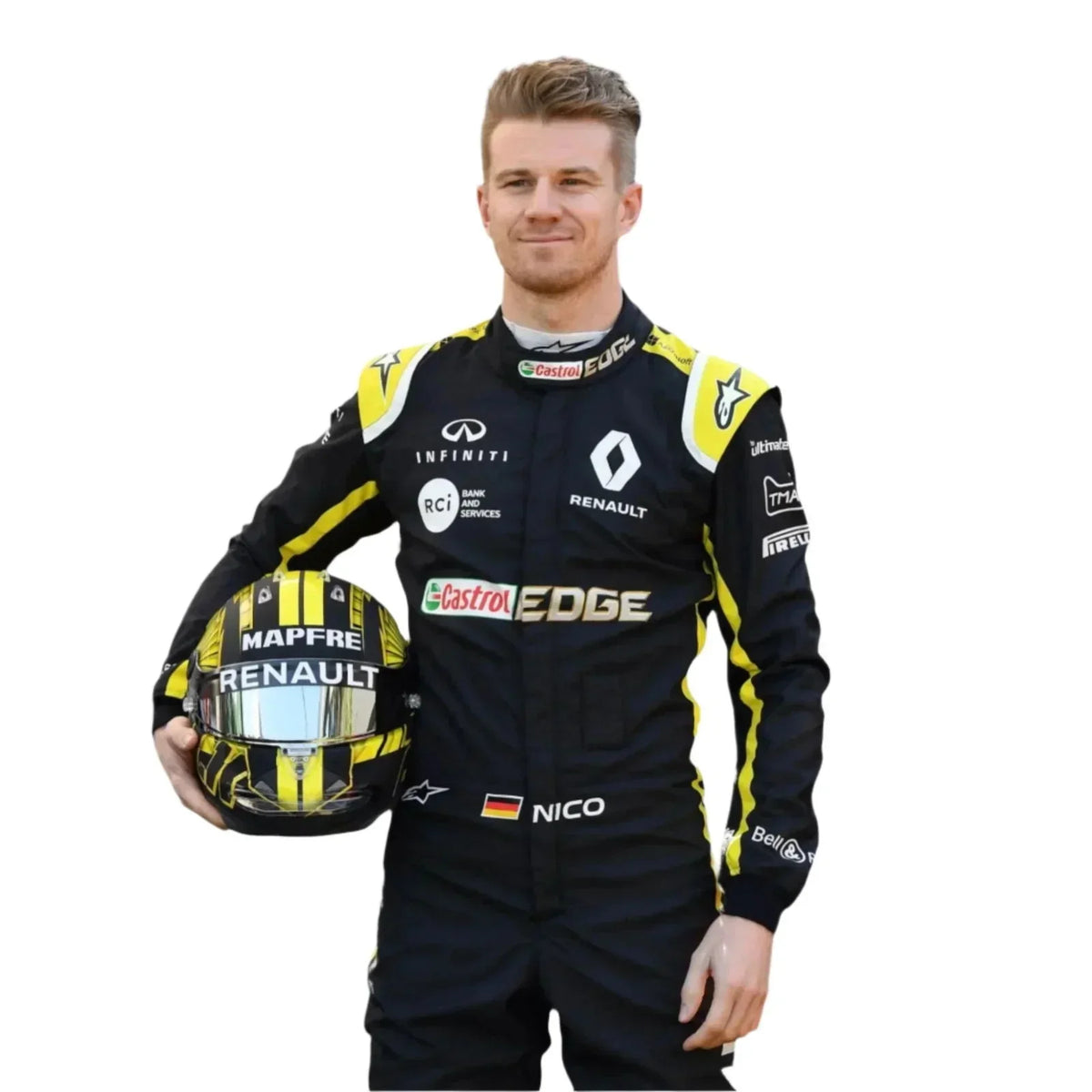 2019 Nico Hülkenberg Renault F1 Team Race Suit Replica Pro 1