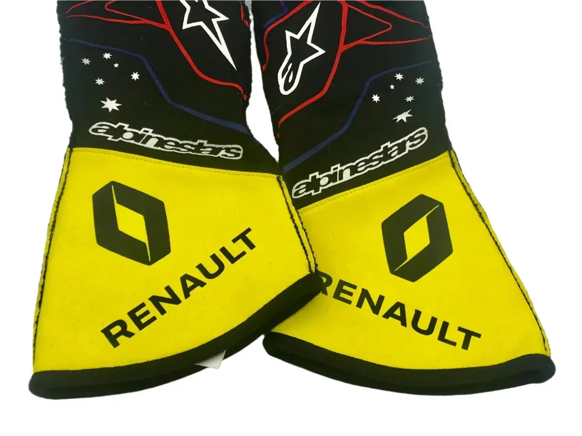 2020 Daniel Ricciardo Renault F1 Race Gloves SpeedLine Racewear 715057