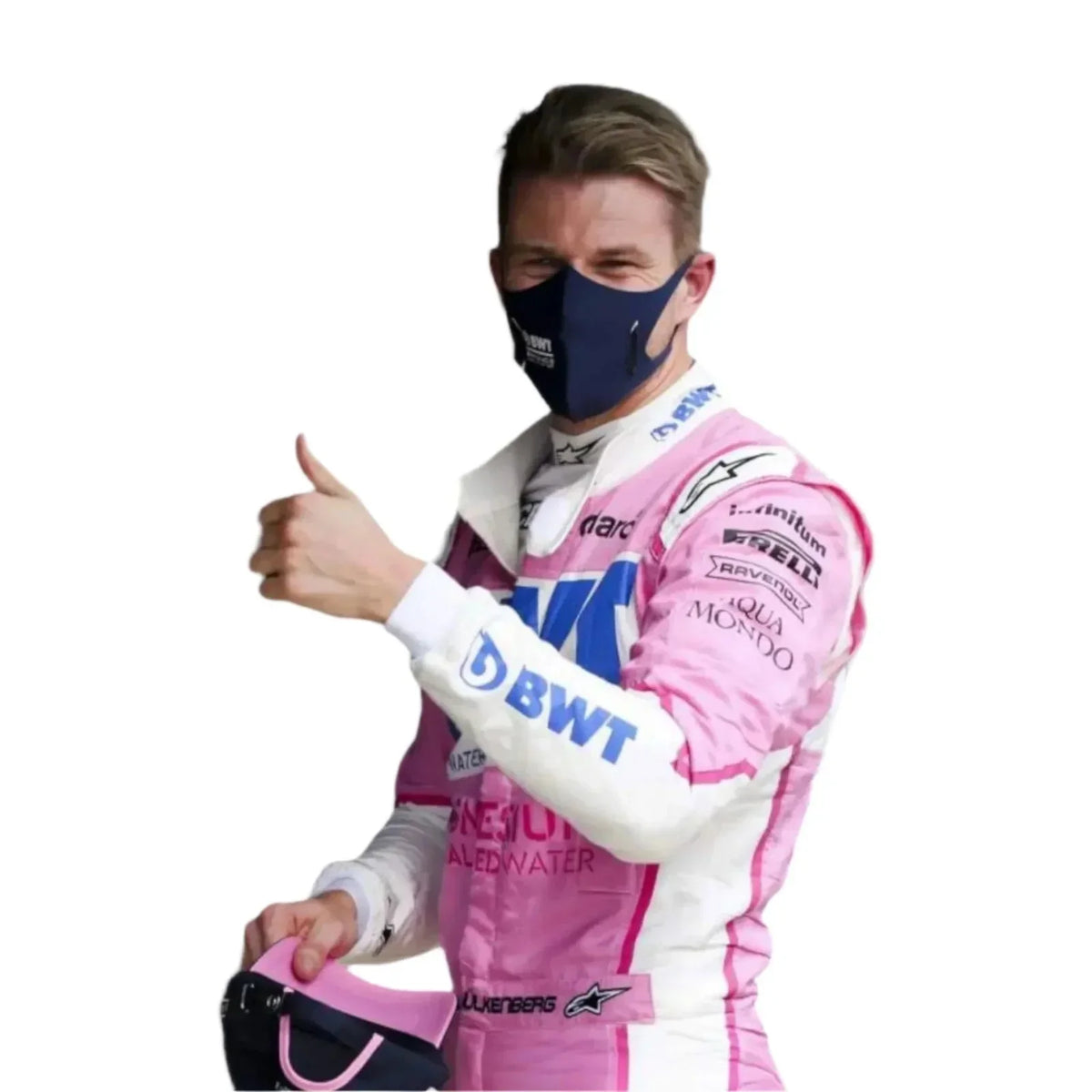 2021 Nico Hülkenberg BWT Aston Martin F1 Race Suit Replica 3