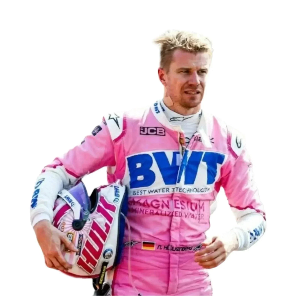 2021 Nico Hülkenberg BWT Aston Martin F1 Race Suit Replica 4