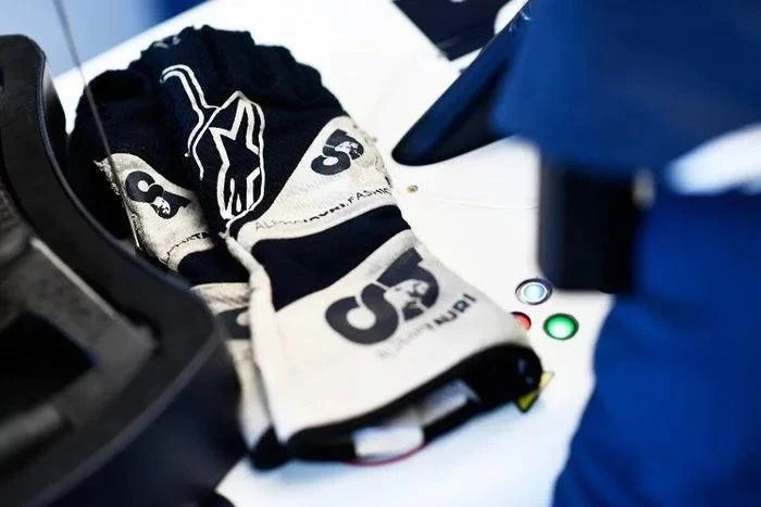 2021 Pierre Gasly AlphaTauri F1 Race Gloves Replica SpeedLine Racewear 71521