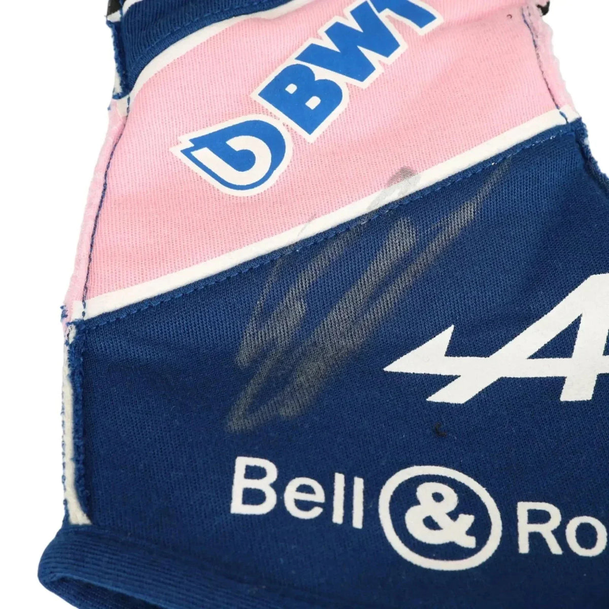 2022 Esteban Ocon Blue Alpine F1 Race Gloves SpeedLine Racewear 715051