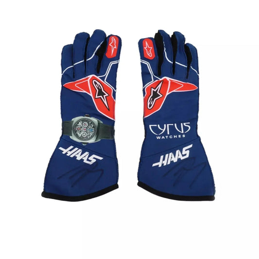 2022 Kevin Magnussen Haas F1 Race Gloves SpeedLine Racewear 715070