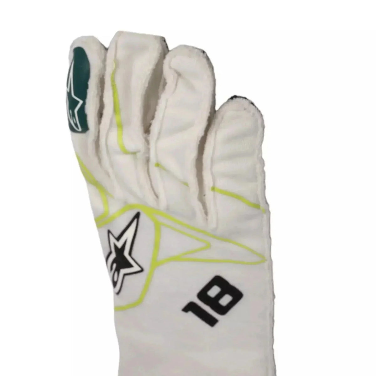 2022 Lance Stroll Aston Martin F1 Race Gloves SpeedLine Racewear 715073