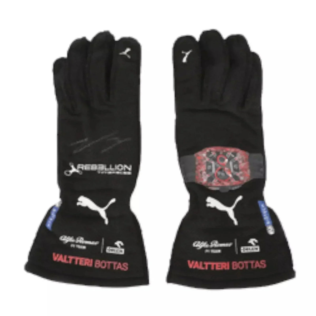 2022 Valtteri Bottas British GP F1 Race Gloves SpeedLine Racewear 71506