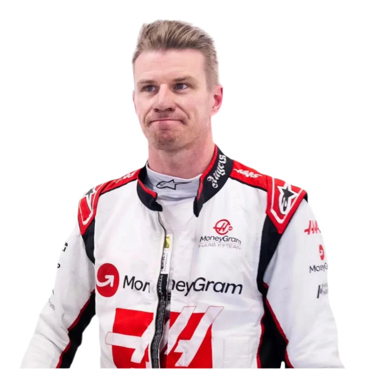 2023 Nico Hülkenberg Haas F1 Race Suit Las Vegas GP Spec 2