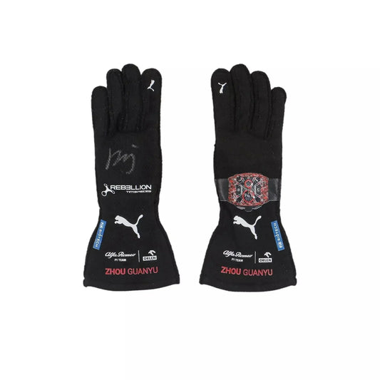 2023 Zhou Guanyu Alfa Romeo F1 Race Gloves SpeedLine Racewear 705095