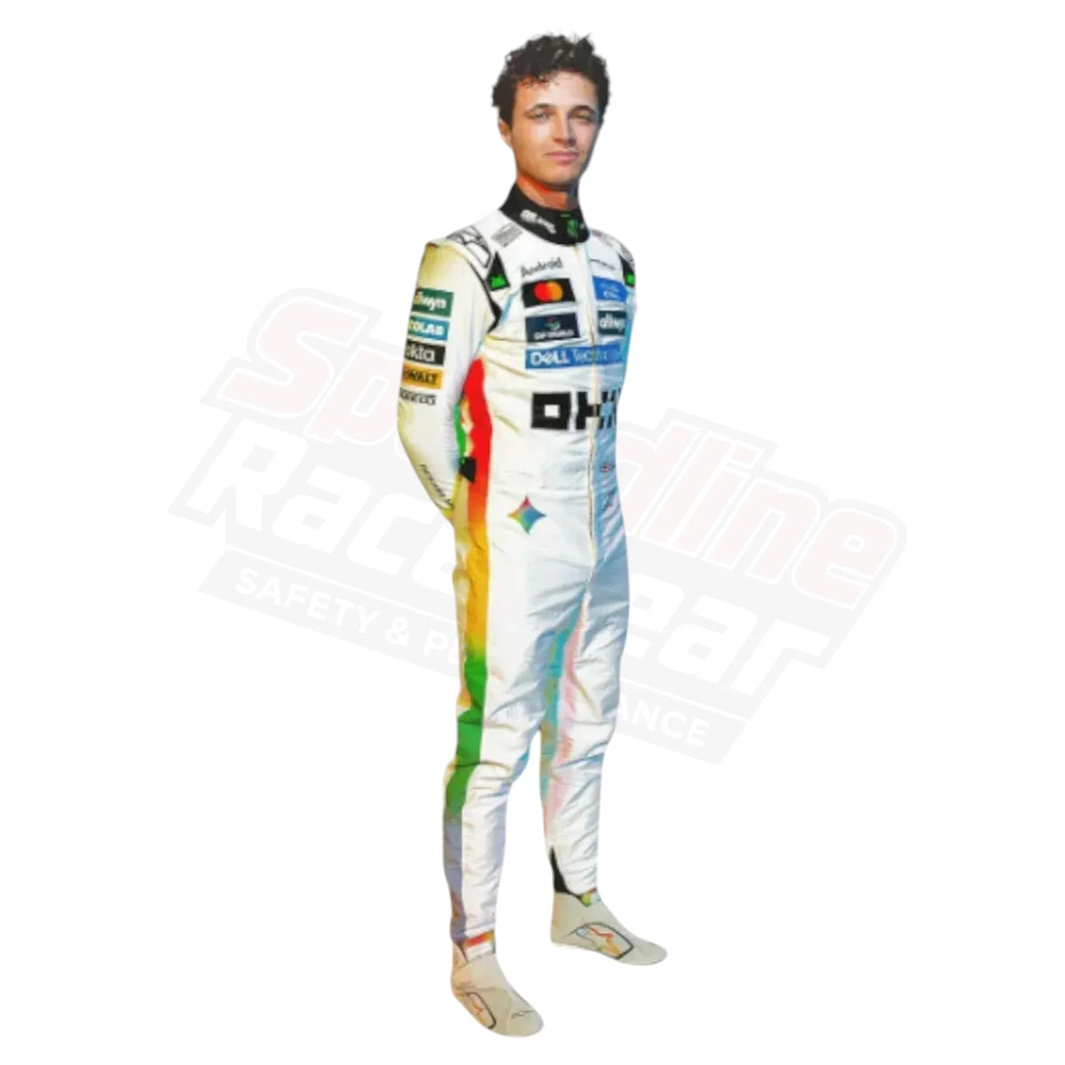 McLaren Google Gemini 2025 F1 Suit – Side Profile