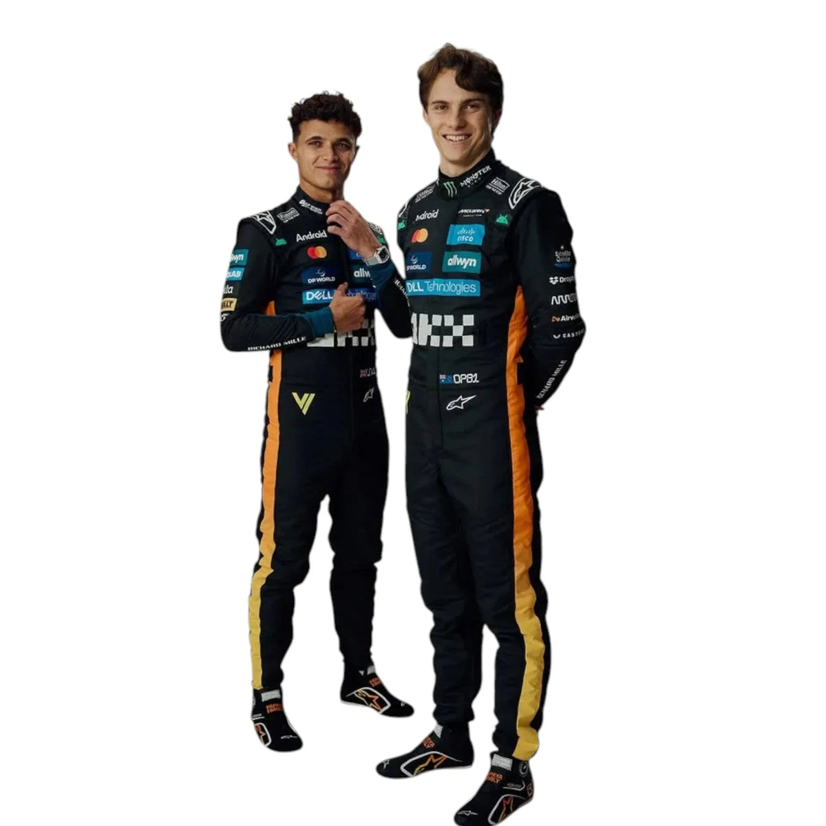 2025 Lando Norris Abu Dhabi GP F1 Racing Suit Edition