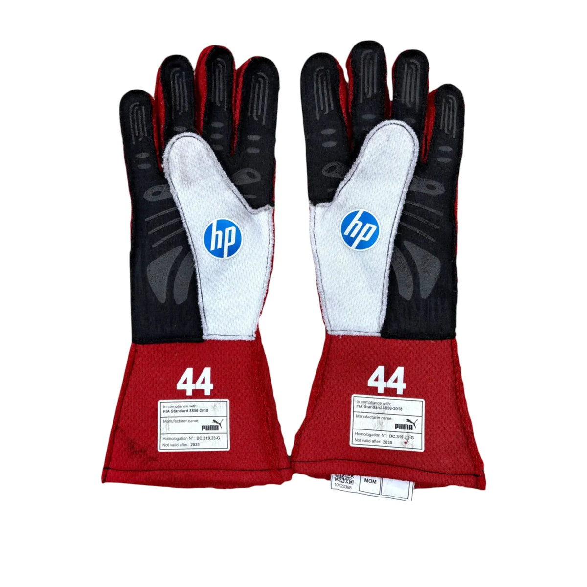 2025 Lewis Hamilton Ferrari F1 Race Gloves Replica Pro 1