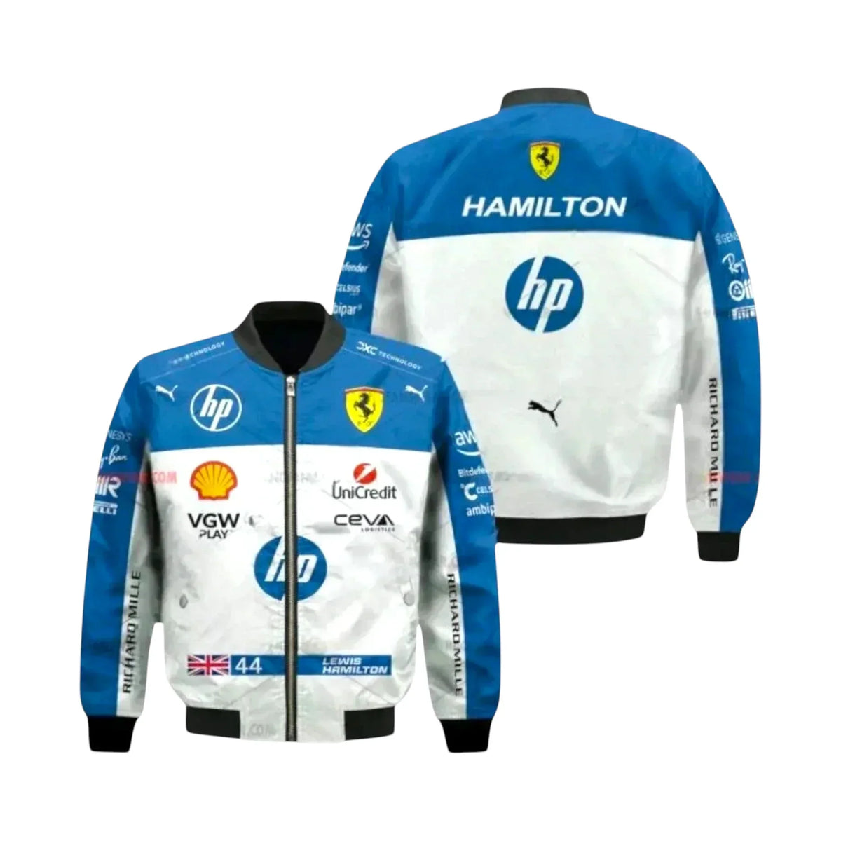 ジャケット・アウター Hamilton Wool Rever Flared Coat 2025 2025 Lewis Hamilton Ferrari F1 Vintage Jacket – SpeedLine Racewear