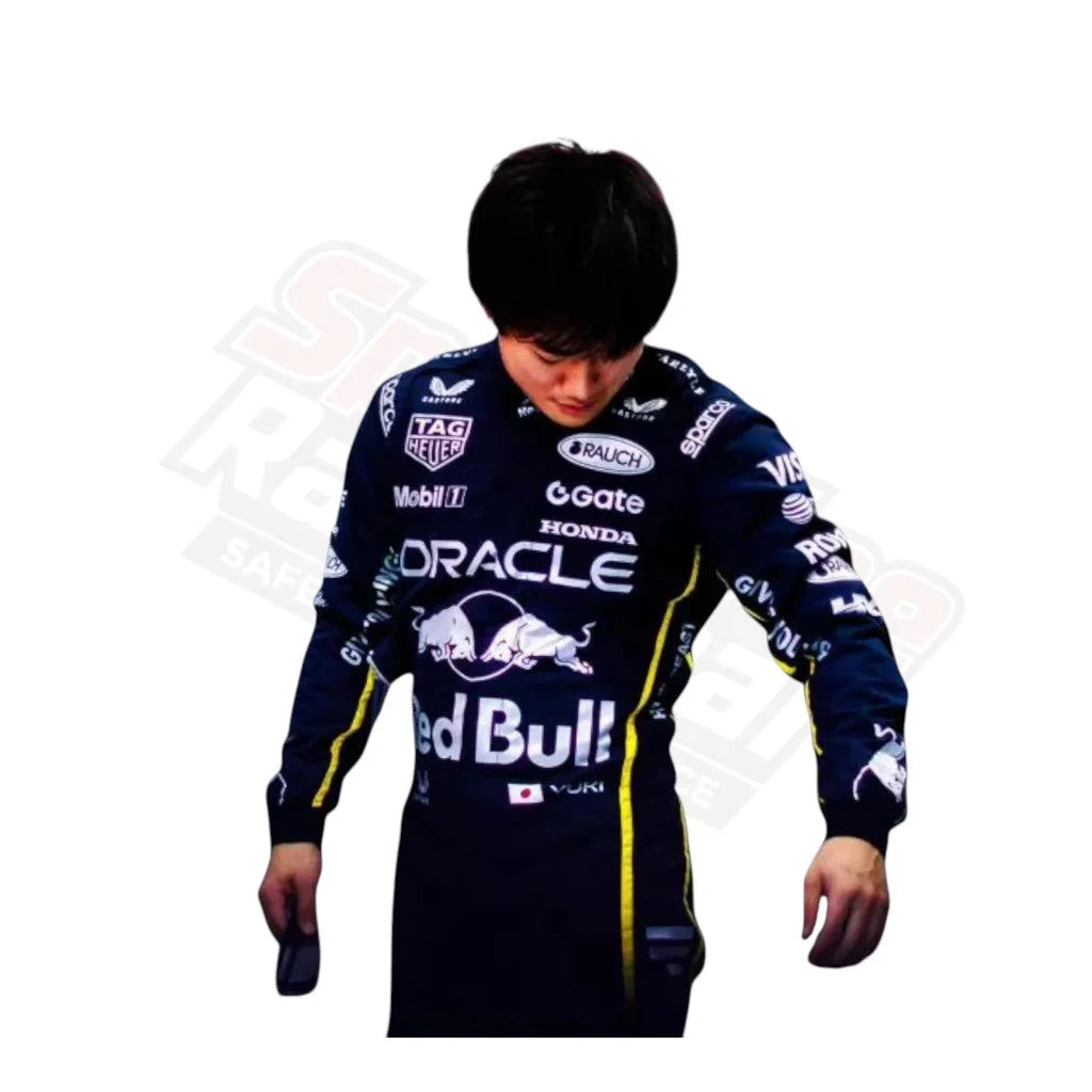 2025 Max Verstappen Red Bull Singapore GP Suit front