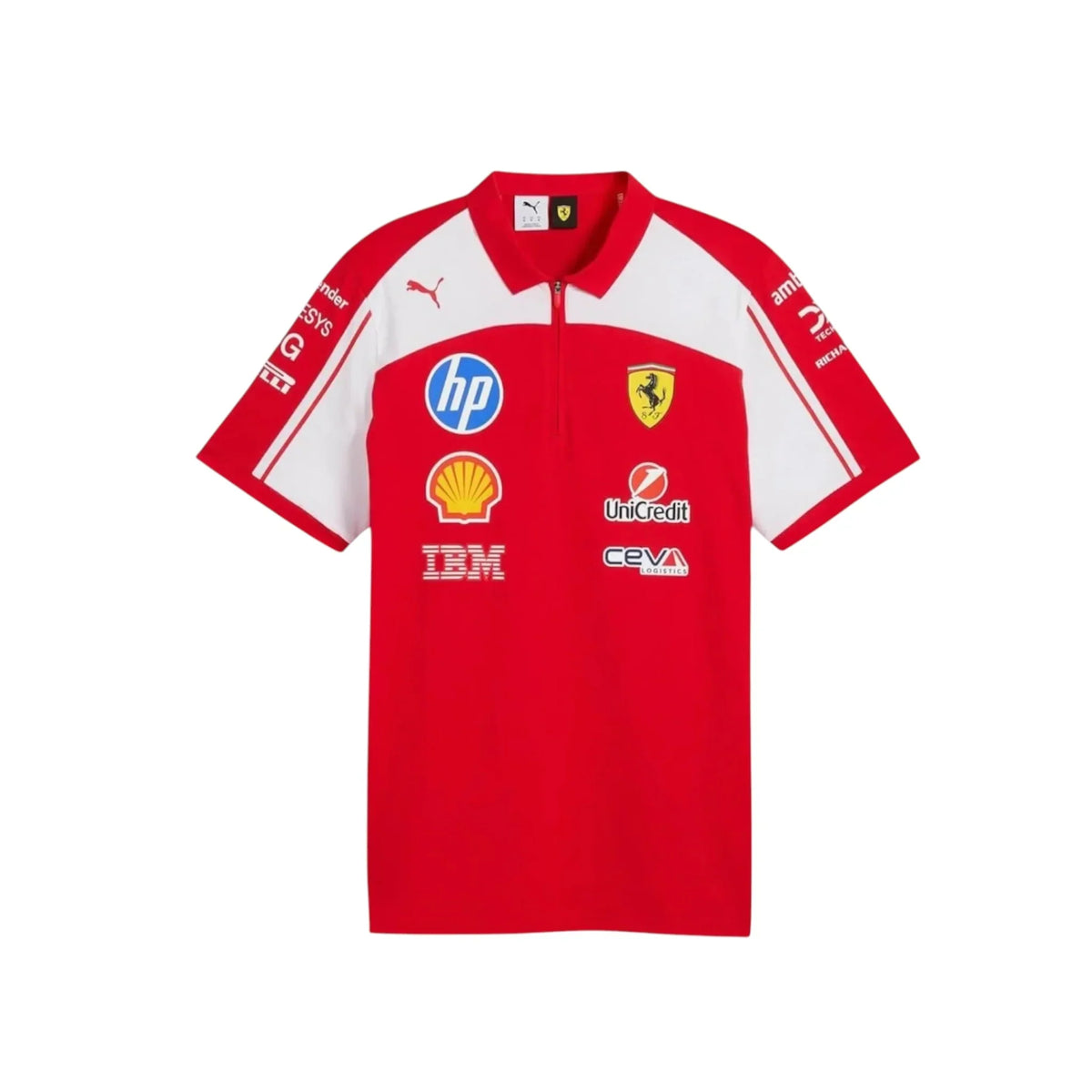 2026 Ferrari F1 Team Replica T-Shirt – Charles Leclerc & Hamilton Edition