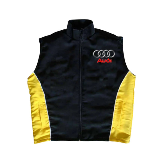 Audi Racing Vest Black Red – Motorsport Style Vest