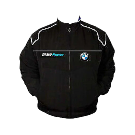 BMW Power Racing Vintage Jacket Black – Motorsport Retro Style