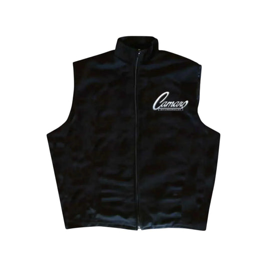 Camaro Black Vintage Racing Vest – Muscle Style