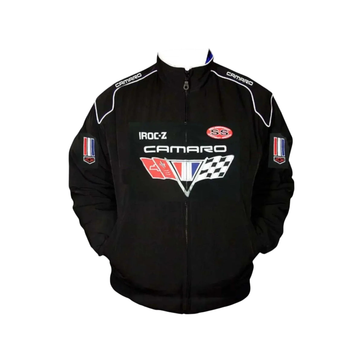 Chevrolet Camaro Black Racing Vintage Jacket