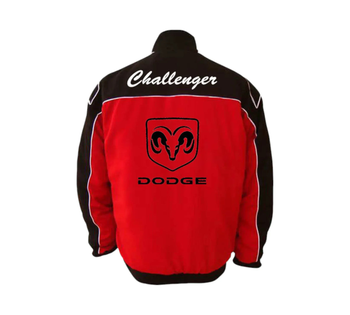 Dodge Challenger SCAT Vintage Racing Jacket Red