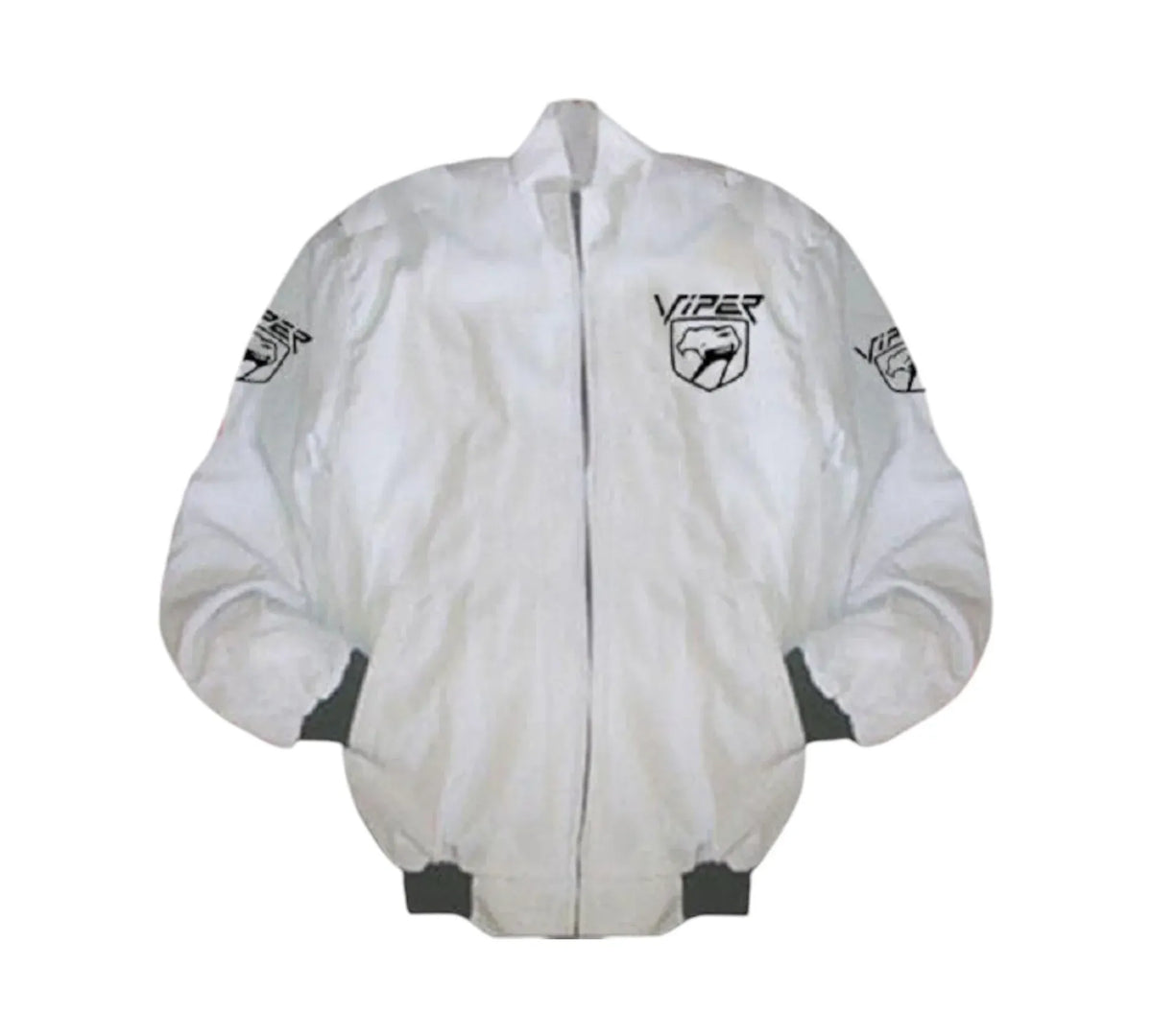 Dodge Viper Vintage Racing Jacket White Muscle Car Edition