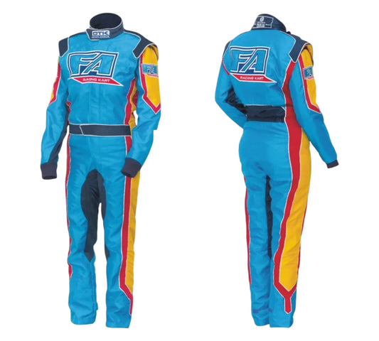 FA Karting Go Kart Racing Suit Sublimation Printed Kart Overall 10
