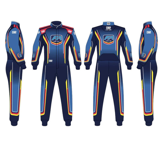 FA Karting Go Kart Racing Suit Sublimation Printed Kart Overall 1
