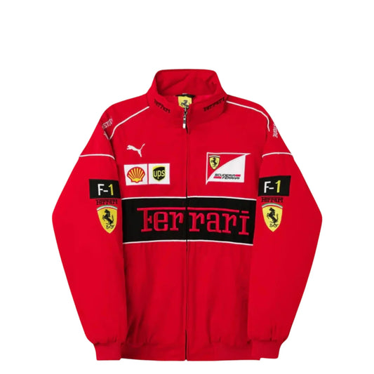 Ferrari F1 Vintage Racing Jackets Red Edition