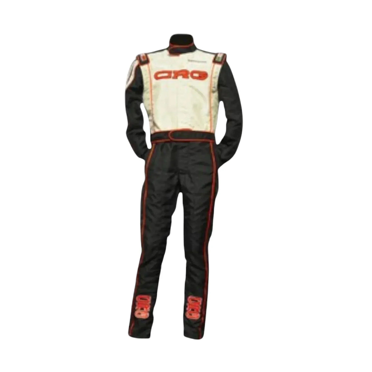 Go-kart racing suit CRG Sparco sublimation printed front view