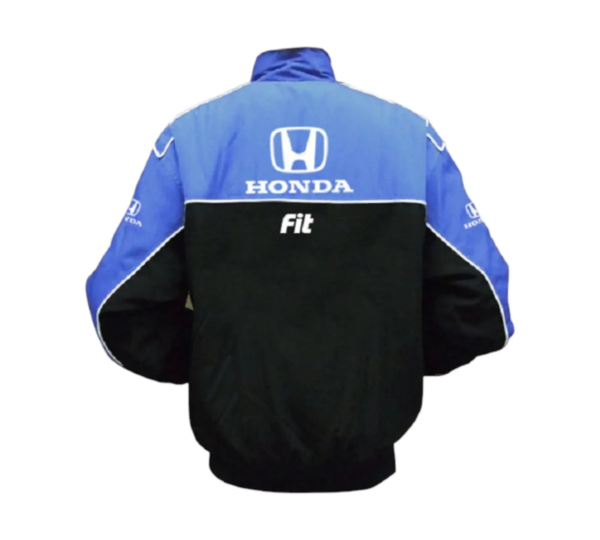 Honda Fit Vintage Racing Jacket – Blue & Black Performance Edition 1