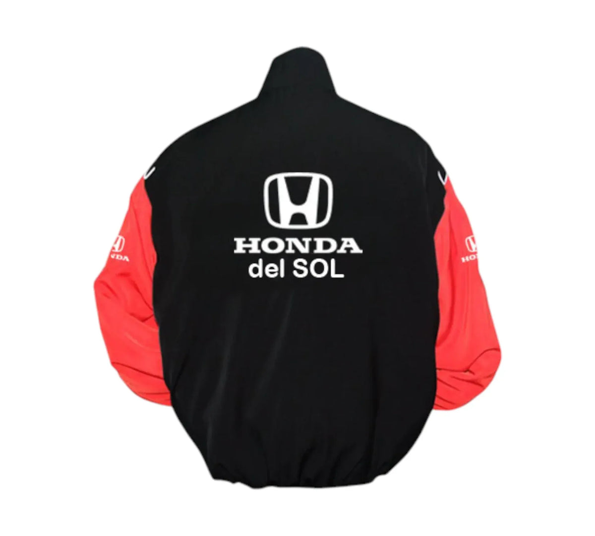 Honda del Sol Racing Vintage Jacket – Black & Red Performance Edition 1