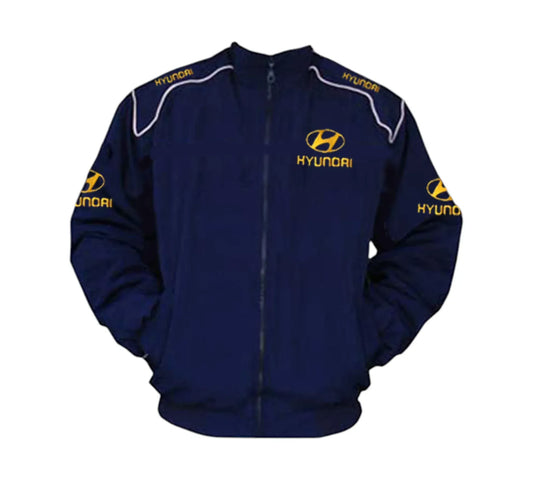 Hyundai Racing Jacket Dark Blue Vintage