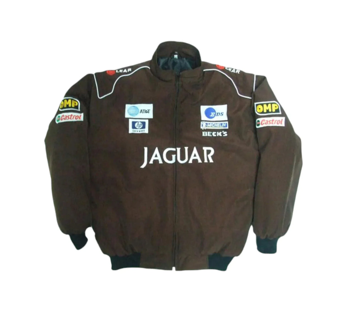 Jaguar Racing Jacket Brown Vintage