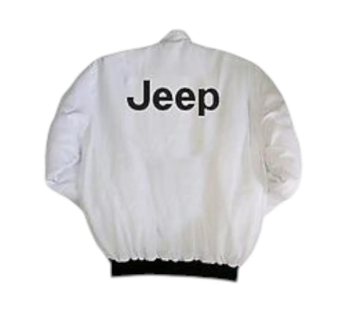 Jeep Racing Jacket White Vintage 1