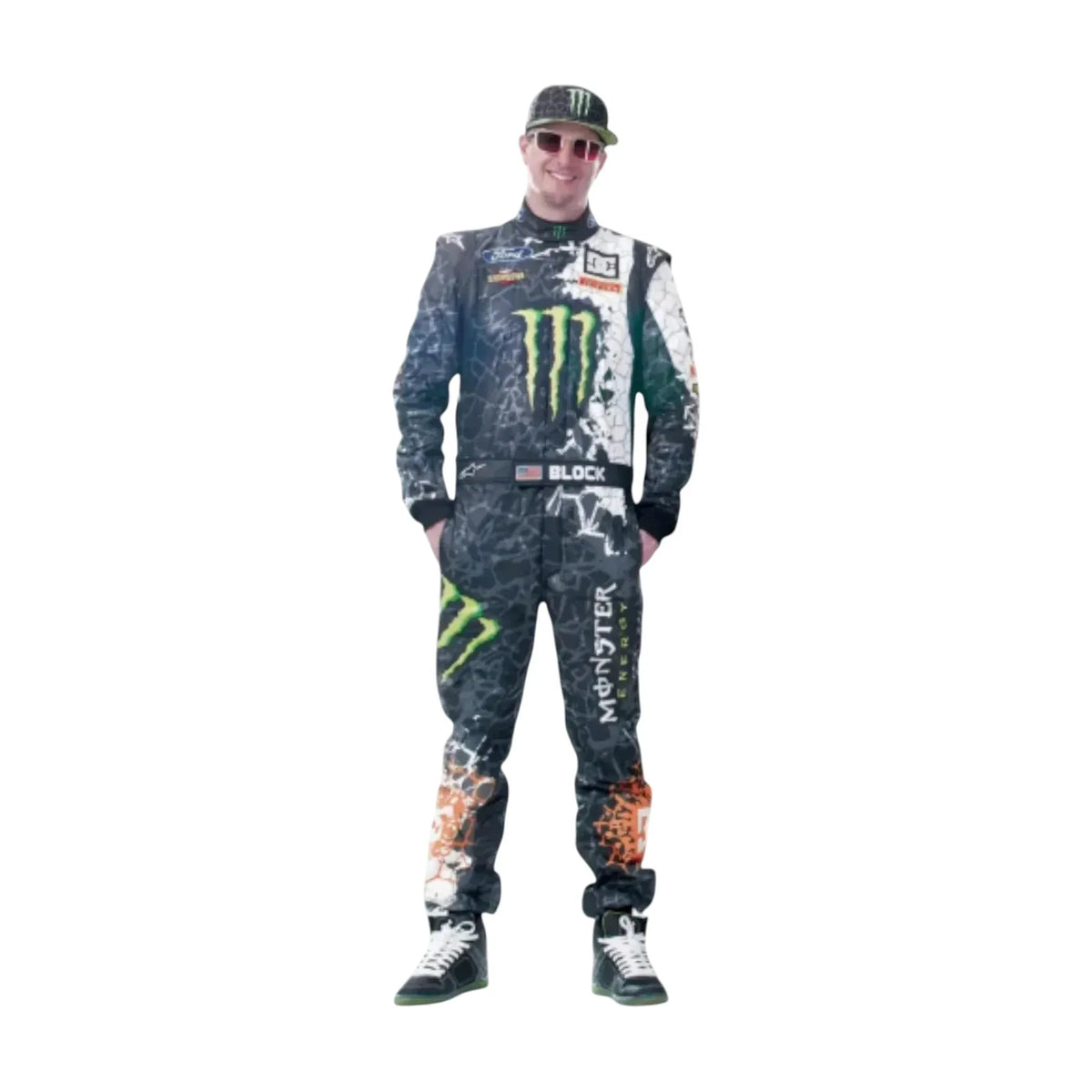 Ken Block Monster Energy 2012 kart racing design