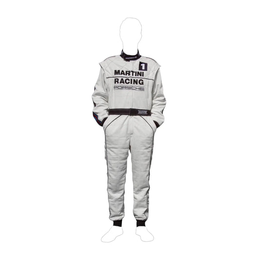 Martini Porsche Motorsport Overall Go Kart Racing Suit