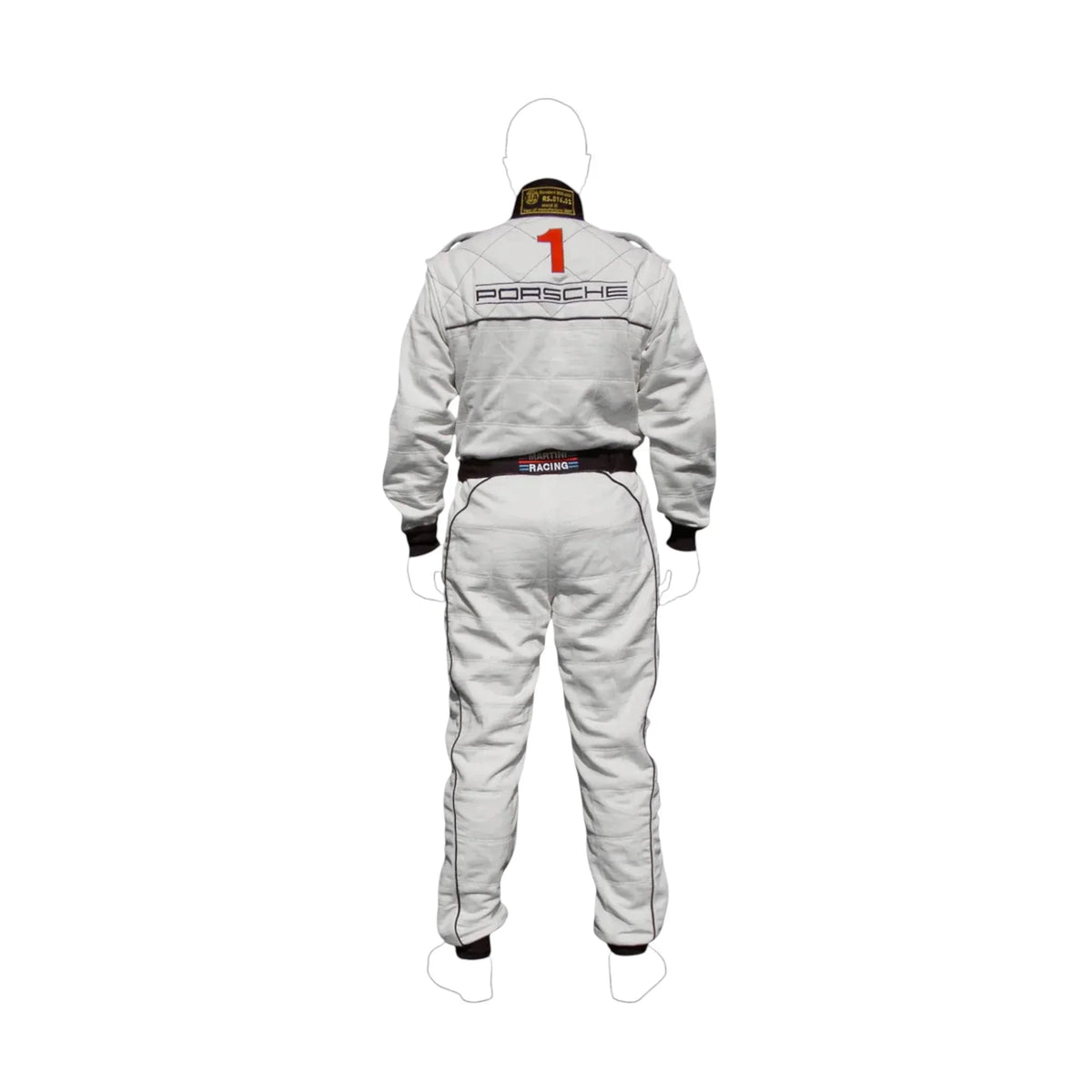 Martini Porsche Motorsport Overall Go Kart Racing Suit