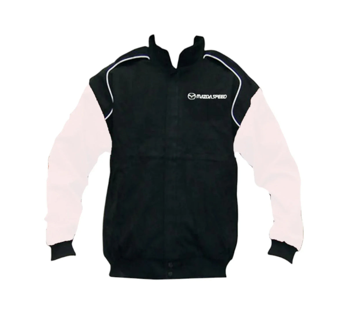 Mazda Mazdaspeed Black White Vintage Racing Jacket 1